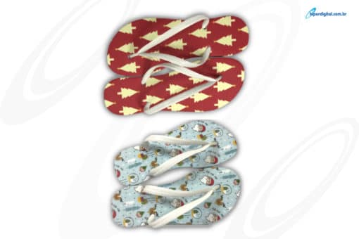 Chinelo adulto natal