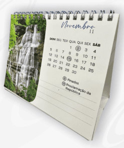 Calendário 12 fotos