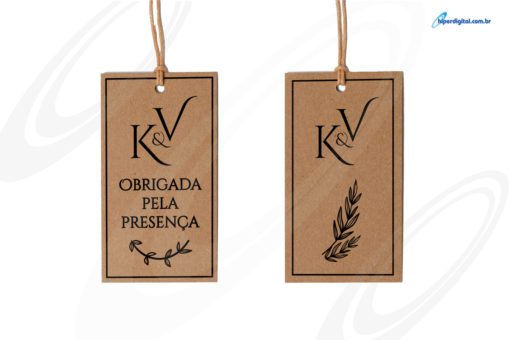Tag papel kraft