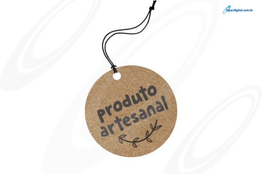 Tag papel kraft faca especial