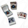 Caixa com foto Polaroid