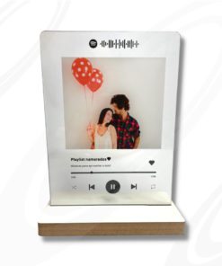Placa personalizada Spotify