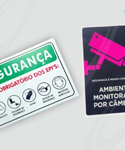 Placas em PVC
