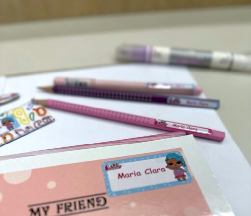 Etiquetas escolares